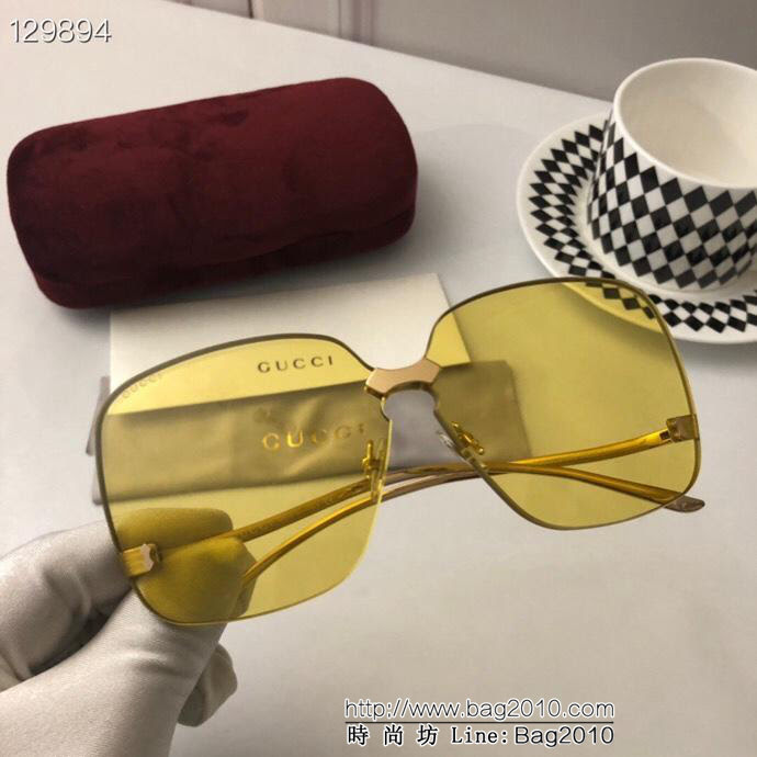 GUCCI古馳 倪妮走秀款 原單正品 2019新款 GG0352S 女款太陽鏡  lly1614